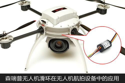 森瑞普SNM012U-12无人机滑环的应用案例
