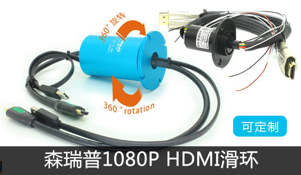 森瑞普1080P HDMI滑环