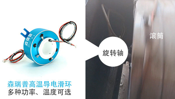 瓜子花生电机热炒货机用高温滑环