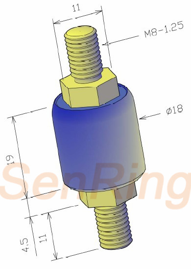 a1m5A1M5系列水银滑环(1路50A电流)系列水银导电滑环图纸