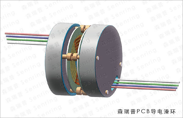 森瑞普PCB导电滑环安装效果图