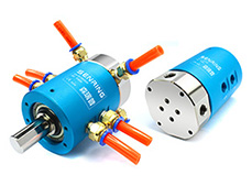 3004006EX系列二通路带加长轴纯气动旋转接头