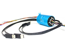 UH1256-02系列USB2.0信号滑环